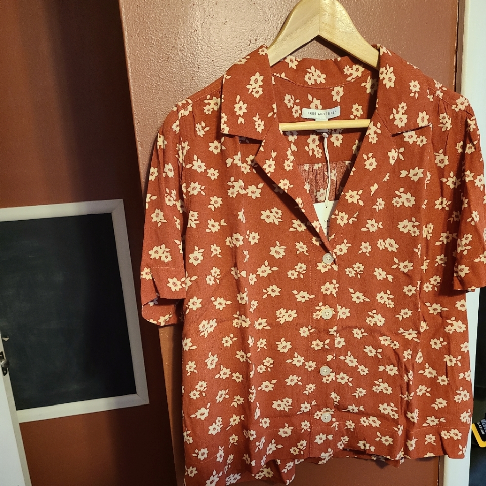 Free Assembly Button Down